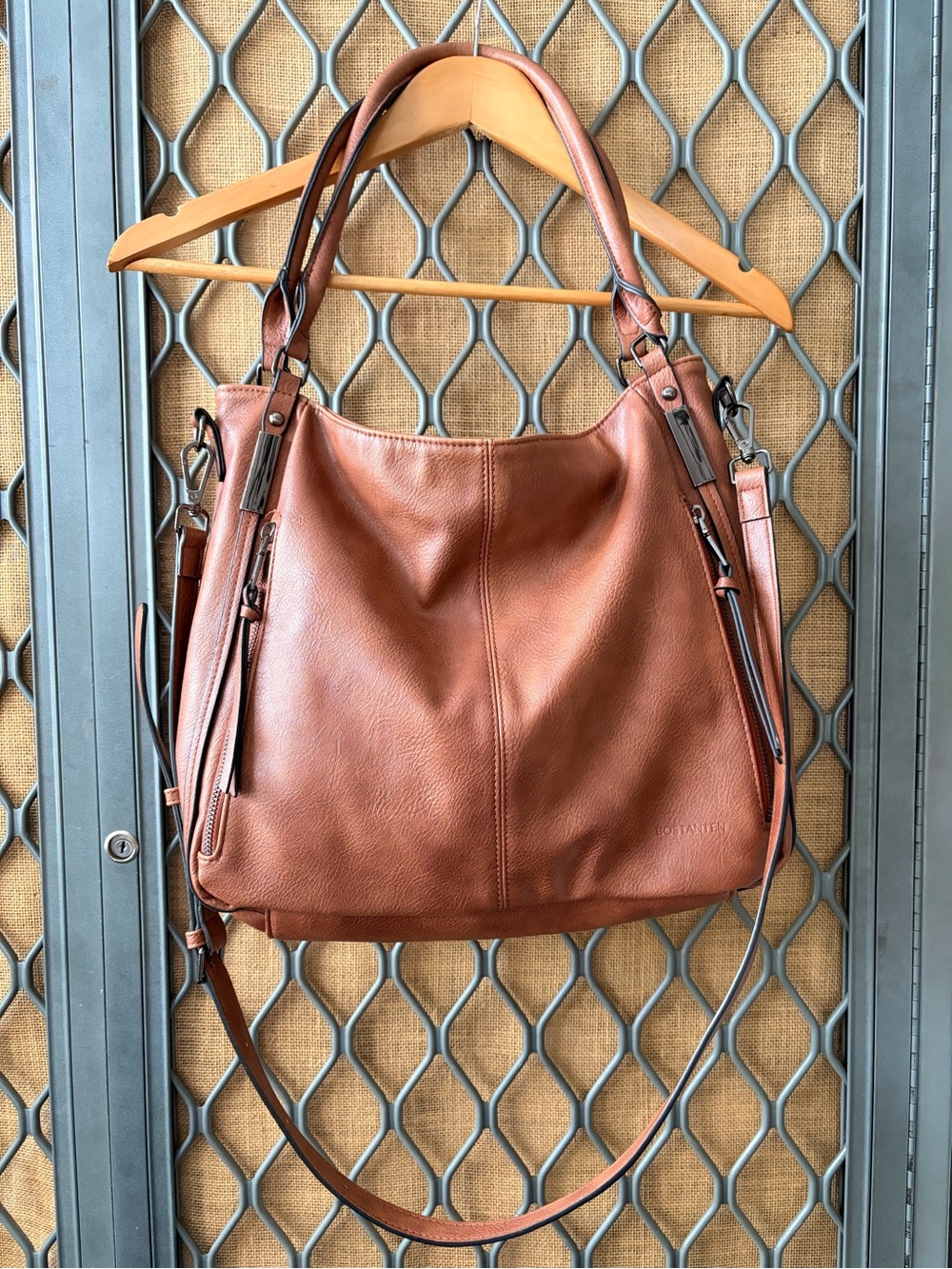 Bostanten Slouchy Hobo Shoulder Crossbody Bag NWOT
